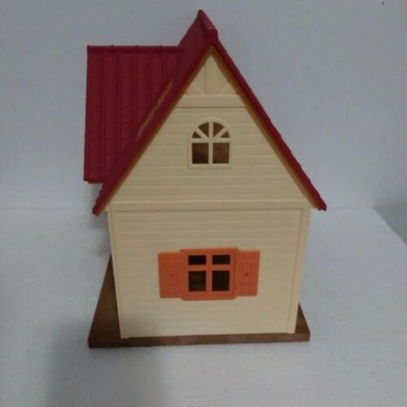 Calico Critters Red Roof Cottage House - Picture 2 of 5